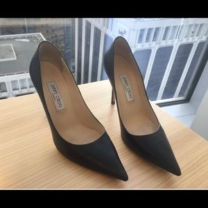 Jimmy Choo Matte Leather Abel Heels